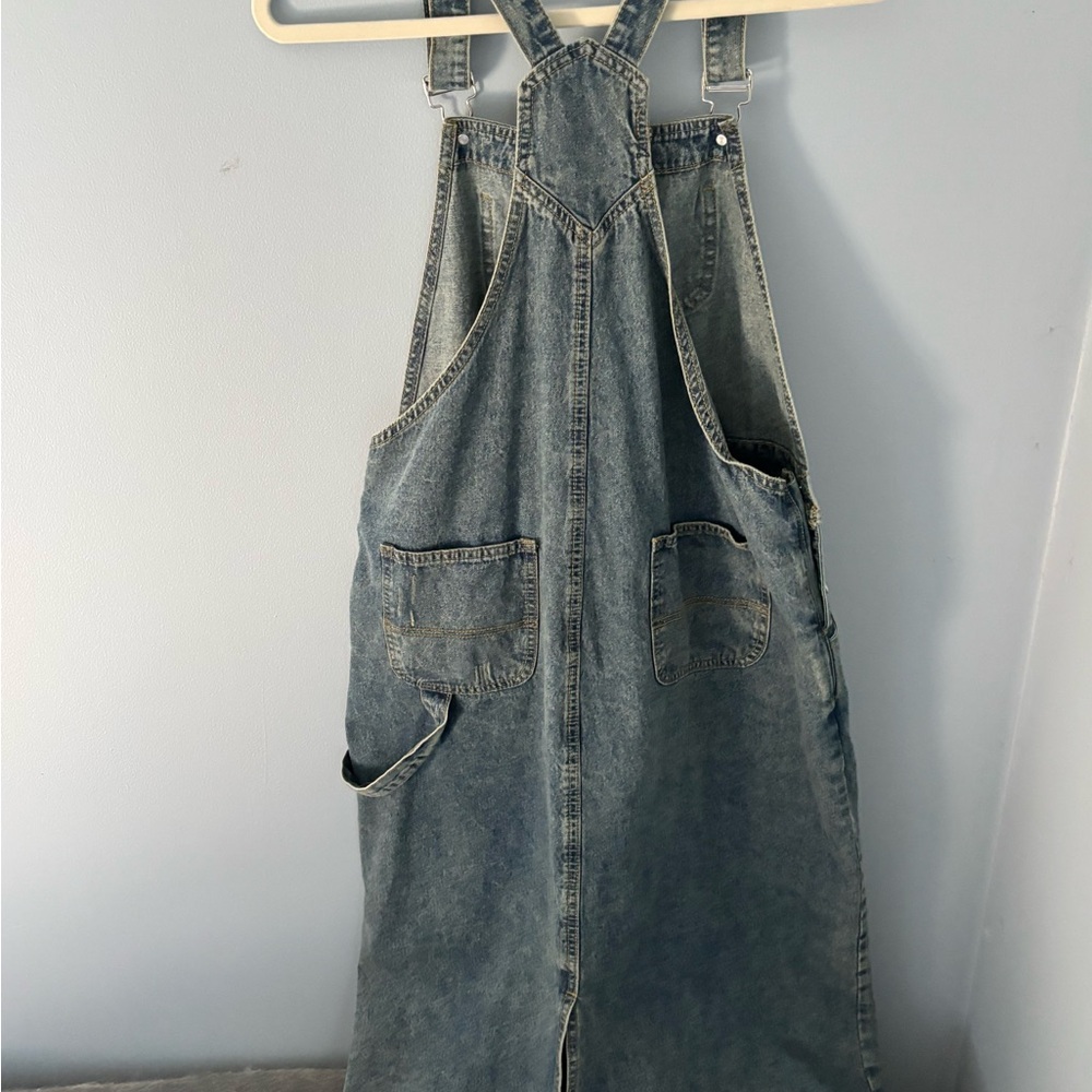 Denim Overall Dress